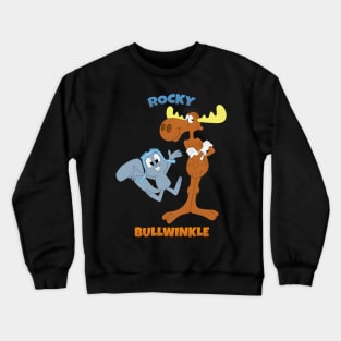 Rocky and Bullwinkle Crewneck Sweatshirt